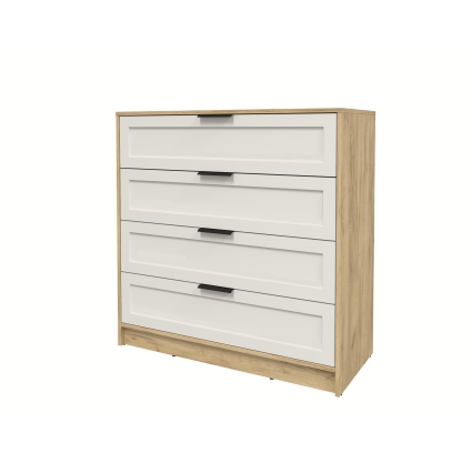 Kомод Тренд КТ-К100 (Дуб золотой ЛДСП/ Кашемир ЛМДФ) Ш1000 В1020 Г451 Kомод Тренд КТ-К100 (Дуб золотой ЛДСП/ Кашемир ЛМДФ) Ш1000 В1020 Г451